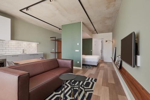Imagen de la habitación del Aparthotel Corendon Apartments Amsterdam Schiphol Airport Hotel. Foto 7