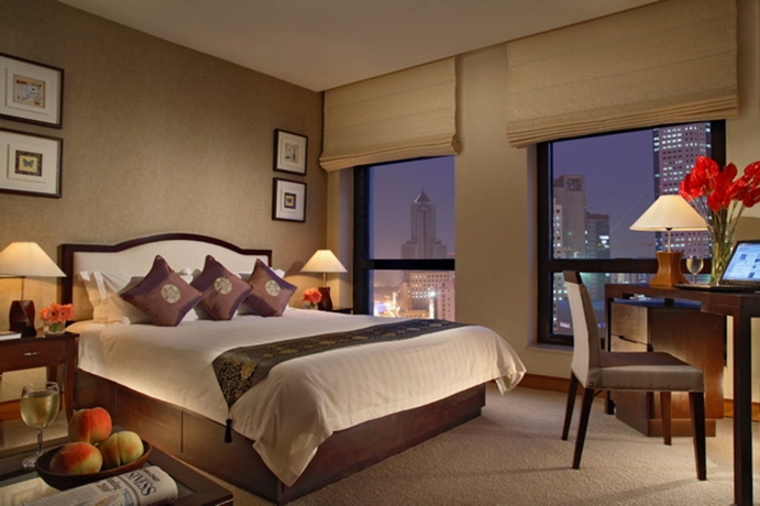 Imagen de los interiores del Aparthotel Dalian Asia Pacific Service Apartment. Foto 6