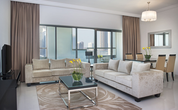 Imagen de los interiores del Aparthotel Damac Maison De Ville Breeze. Foto 16