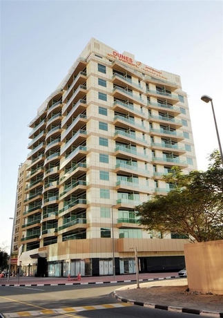 Imagen de los exteriores del Aparthotel Dunes Hotel Apartments Oud Metha. Foto 3