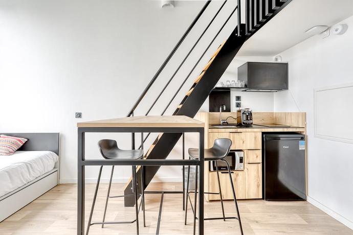 Imagen de la habitación del Aparthotel Ecla Massy Palaiseau. Foto 5