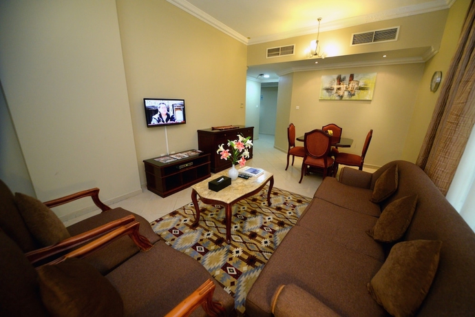 Imagen de la habitación del Aparthotel Emirates Stars Hotel Apartments Sharjah. Foto 2