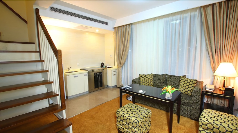 Imagen de la habitación del Aparthotel Eversunshine Residence Pudong. Foto 14