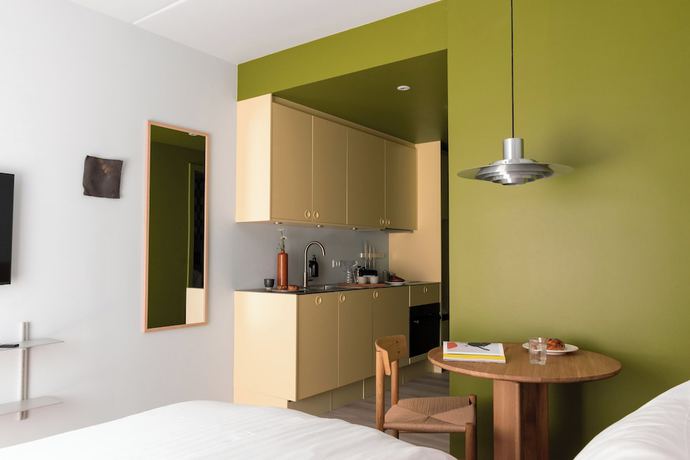Imagen de la habitación del Aparthotel Folk Copenhagen. Foto 9