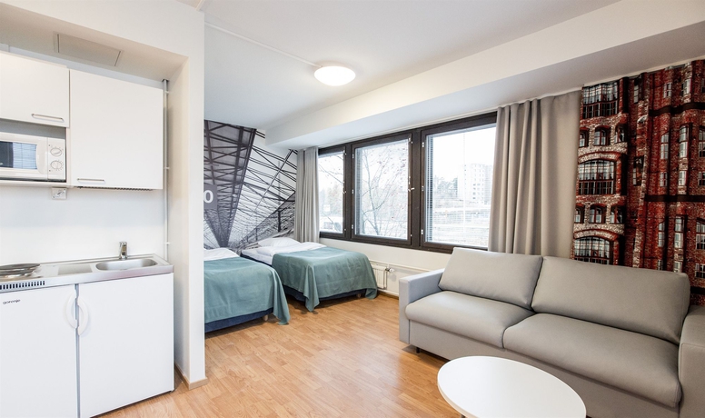 Imagen de la habitación del Aparthotel Forenom Helsinki Herttoniemi. Foto 2