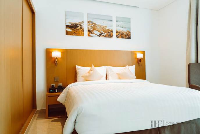 Imagen de la habitación del Aparthotel HE Hotel Apartments. Foto 3