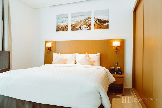 Imagen de la habitación del Aparthotel HE Hotel Apartments. Foto 8