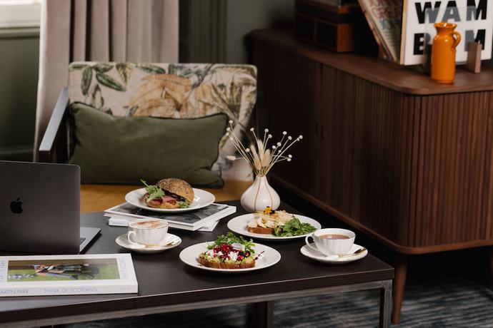 Imagen de los interiores del Aparthotel Heeton Concept Aparthotel Edinburgh Queen Street. Foto 19