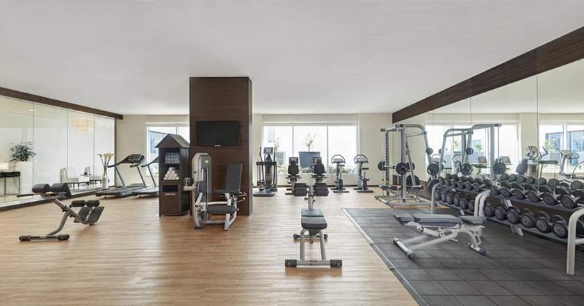 Imagen de los interiores del Aparthotel Hyatt Place Dubai Wasl District. Foto 15