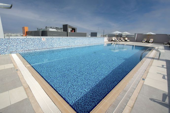 Imagen de la piscina del Aparthotel Jood Hotel Apartment. Foto 8