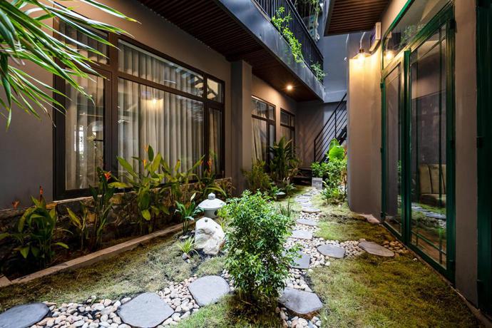 Imagen de los interiores del Aparthotel KunKin Garden. Foto 8