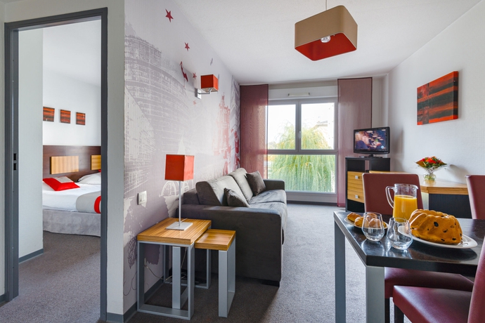 Imagen de los interiores del Aparthotel Lagrange Apart'hotel Strasbourg Wilson. Foto 10