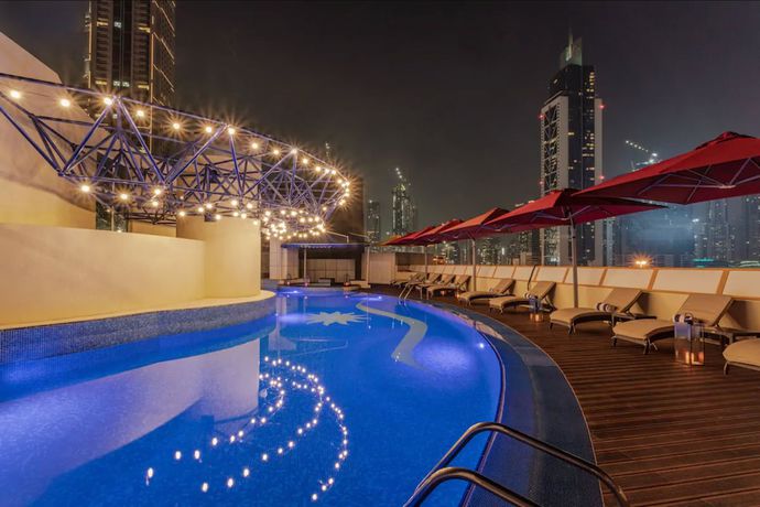 Imagen de la piscina del Aparthotel Leva & Suites, Mazaya Centre. Foto 21