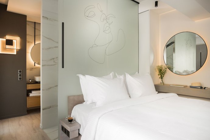 Imagen de la habitación del Aparthotel Luxandeasy Athens Downtown Apartments. Foto 3