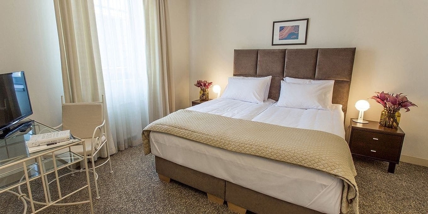 Imagen de la habitación del Aparthotel Mamaison Residence Izabella Budapest. Foto 9