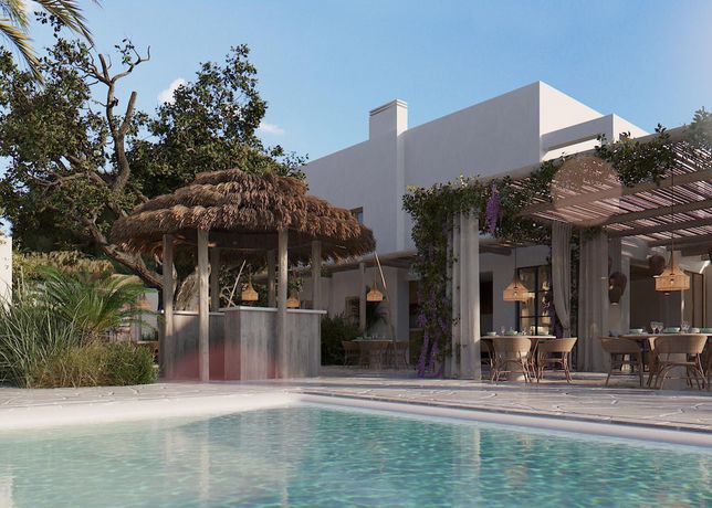 Imagen de la piscina del Aparthotel Mar Suites Formentera By Universal Beach Hotels. Foto 12