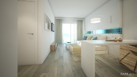 Imagen de la habitación del Aparthotel Metropolitan Playa JUKA. Foto 13