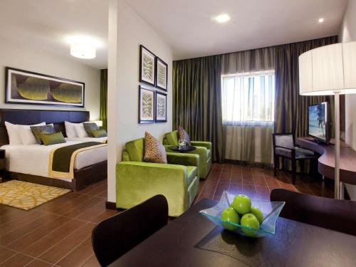 Imagen de la habitación del Aparthotel Movenpick Apartments Al Mamzar Dubai. Foto 18