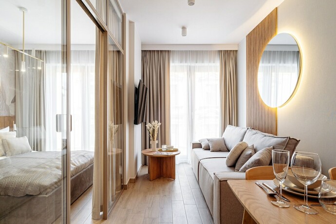Imagen de la habitación del Aparthotel Muse by StayLab. Foto 12