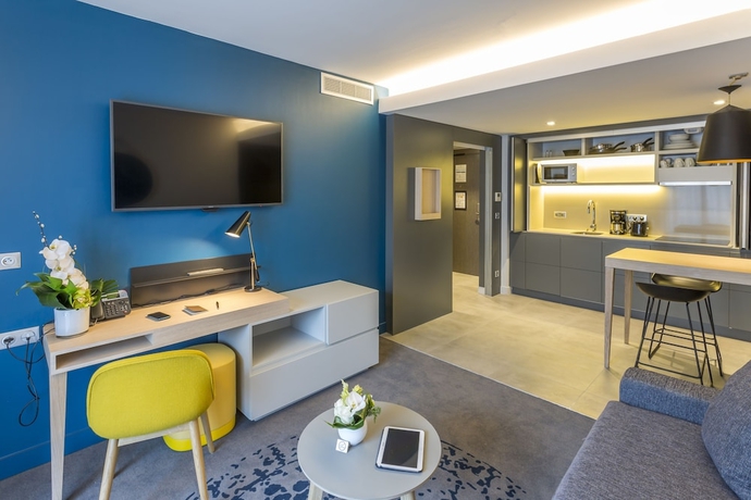 Imagen de la habitación del Aparthotel Nemea Appart Hotel Cannes Palais. Foto 8