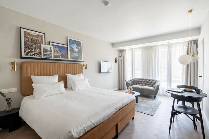 Imagen de la habitación del Aparthotel Numa Antwerp Opera. Foto 15