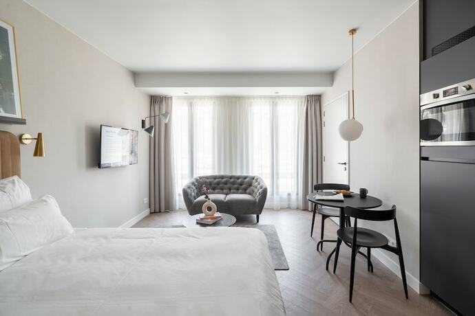 Imagen de la habitación del Aparthotel Numa Antwerp Opera. Foto 16