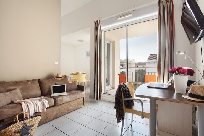 Imagen de la habitación del Aparthotel Odalys City Aix en Provence Le Clos de la Chartreuse. Foto 4