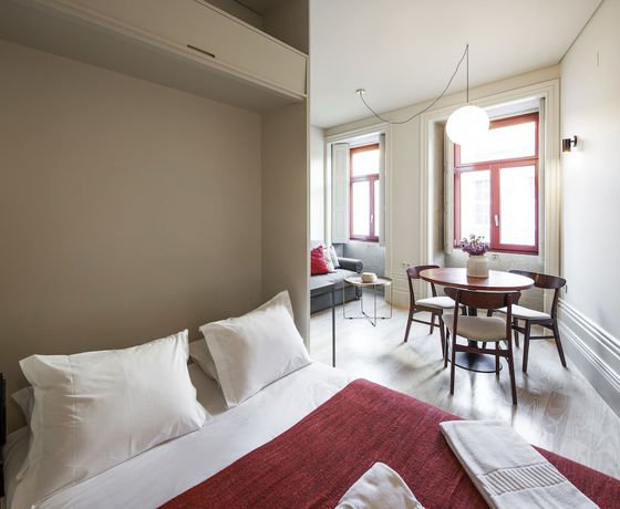 Imagen de la habitación del Aparthotel Oporto Alves da Veiga. Foto 9