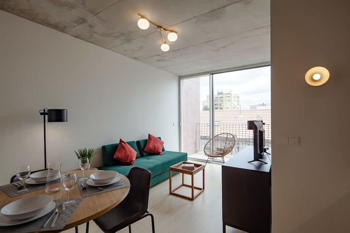 Imagen de la habitación del Aparthotel Oporto Anselmo. Foto 3