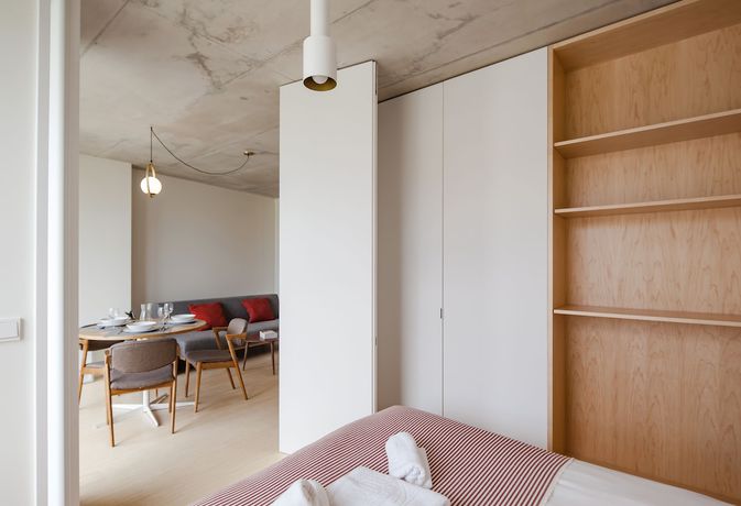 Imagen de la habitación del Aparthotel Oporto Anselmo. Foto 13