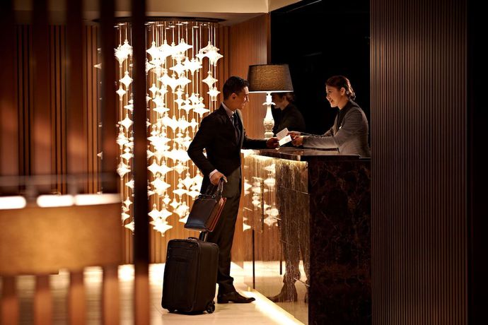 Imagen de los interiores del Aparthotel Pan Pacific Serviced Suites Beach Road, Singapore (sg Clean). Foto 11