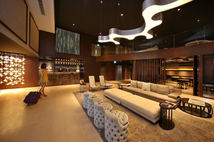 Imagen de los interiores del Aparthotel Pan Pacific Serviced Suites Beach Road, Singapore (sg Clean). Foto 15