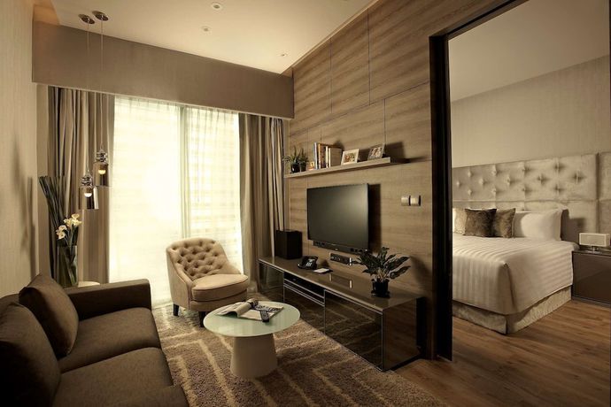 Imagen de la habitación del Aparthotel Pan Pacific Serviced Suites Beach Road, Singapore (sg Clean). Foto 7