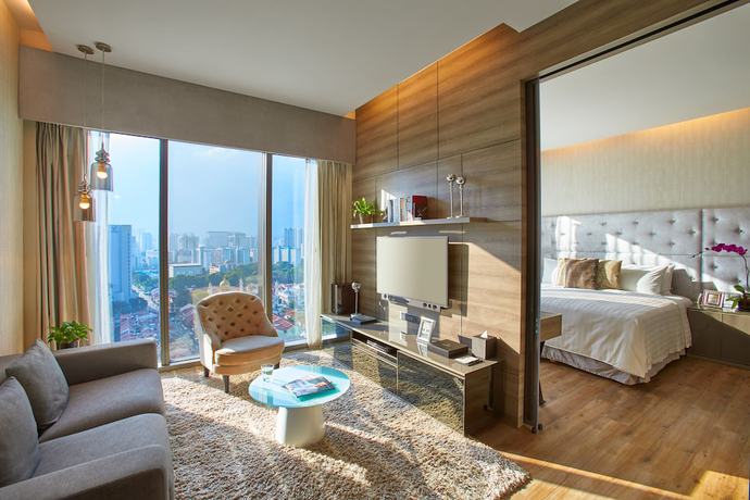 Imagen de la habitación del Aparthotel Pan Pacific Serviced Suites Beach Road, Singapore (sg Clean). Foto 9