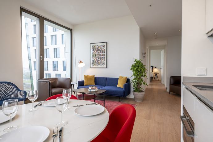 Imagen de la habitación del Aparthotel Premier Suites Plus Amsterdam. Foto 7