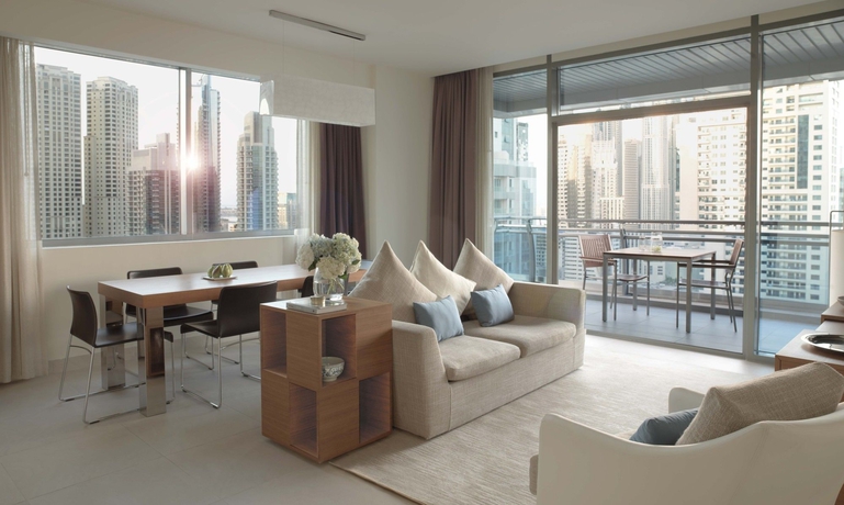 Imagen de los interiores del Aparthotel Radisson Blu Residence, Dubai Marina. Foto 10