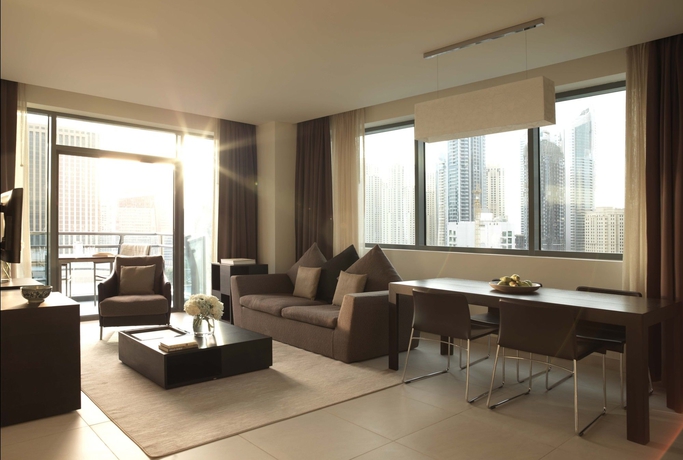 Imagen de los interiores del Aparthotel Radisson Blu Residence, Dubai Marina. Foto 13