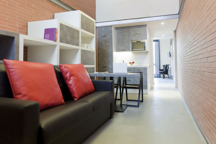 Imagen de los interiores del Aparthotel Rep&uacute;blica, POBLENOU. Foto 14