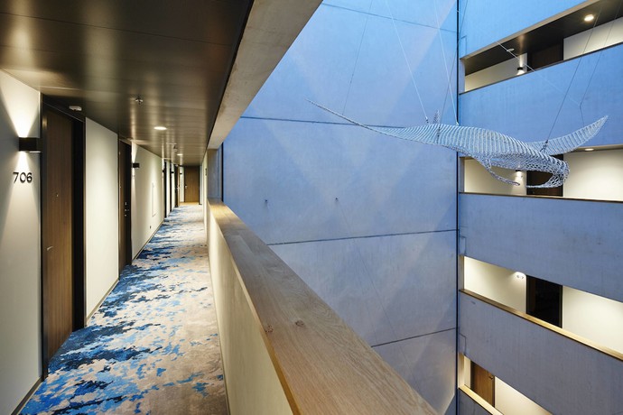 Imagen de los interiores del Aparthotel Residence Inn by Marriott Amsterdam Houthavens. Foto 19