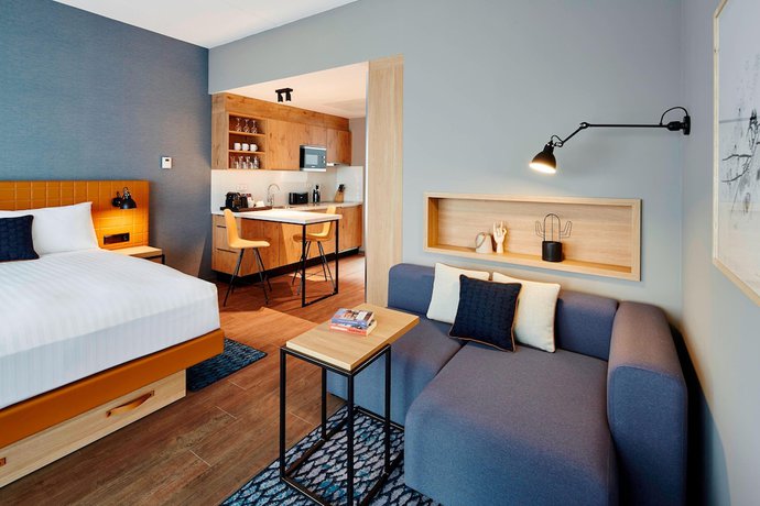 Imagen de la habitación del Aparthotel Residence Inn by Marriott Amsterdam Houthavens. Foto 5