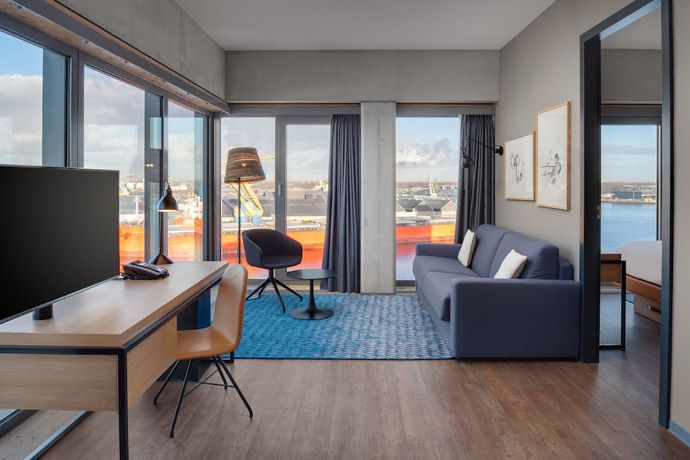 Imagen de la habitación del Aparthotel Residence Inn by Marriott Amsterdam Houthavens. Foto 6