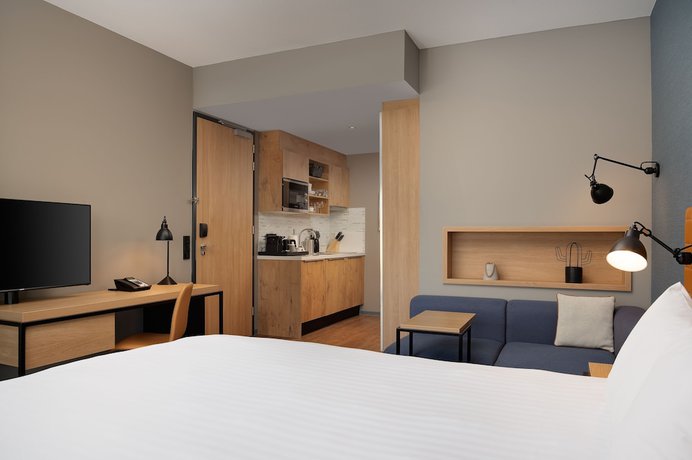 Imagen de la habitación del Aparthotel Residence Inn by Marriott Amsterdam Houthavens. Foto 8