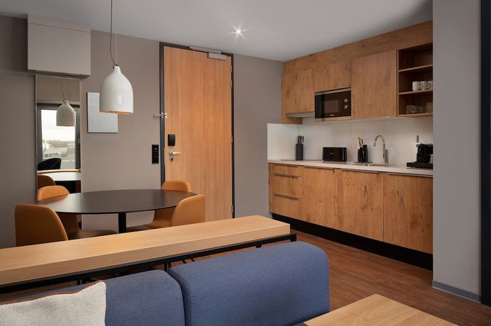 Imagen de la habitación del Aparthotel Residence Inn by Marriott Amsterdam Houthavens. Foto 9