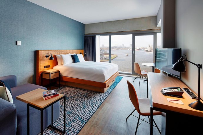 Imagen de la habitación del Aparthotel Residence Inn by Marriott Amsterdam Houthavens. Foto 12