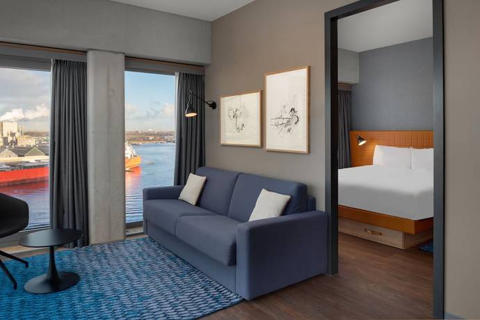 Imagen de la habitación del Aparthotel Residence Inn by Marriott Amsterdam Houthavens. Foto 18