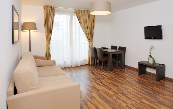 Imagen de los interiores del Aparthotel Residhome Asni&egrave;res. Foto 15