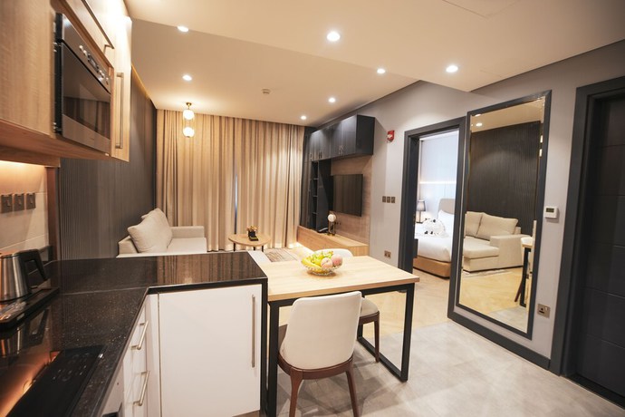 Imagen de la habitación del Aparthotel Royal Mansoura Residence Hotel. Foto 1
