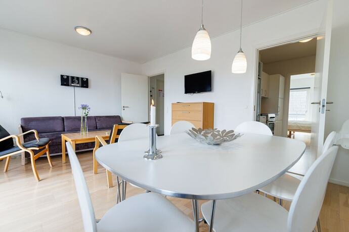 Imagen general del Aparthotel Rudk&oslash;bing Skudehavn, Rudkobing. Foto 2