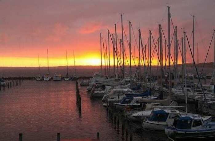 Imagen de los exteriores del Aparthotel Rudk&oslash;bing Skudehavn, Rudkobing. Foto 21
