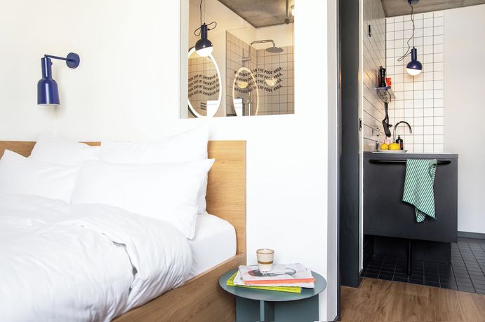 Imagen de la habitación del Aparthotel STAYERY Berlin Friedrichshain. Foto 7